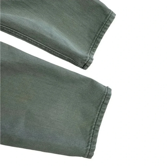 American Eagle Distressed Skinny Light Green High Rise Jeans Size 0 - Picture 7 of 11